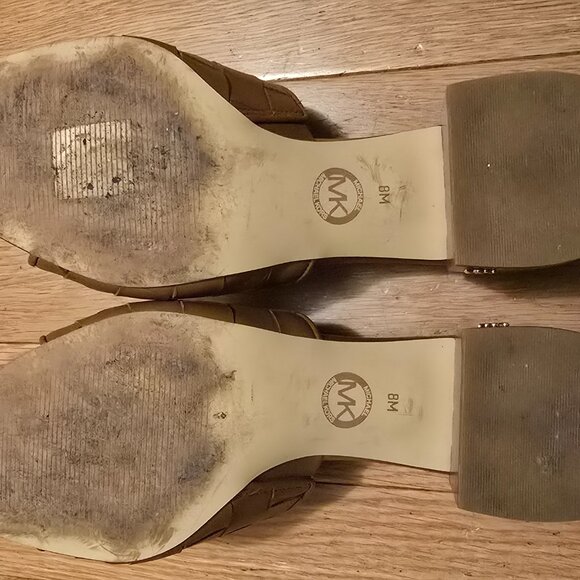 Michael Kors Tan Heeled Sandals – Size 8 - Picture 5 of 5